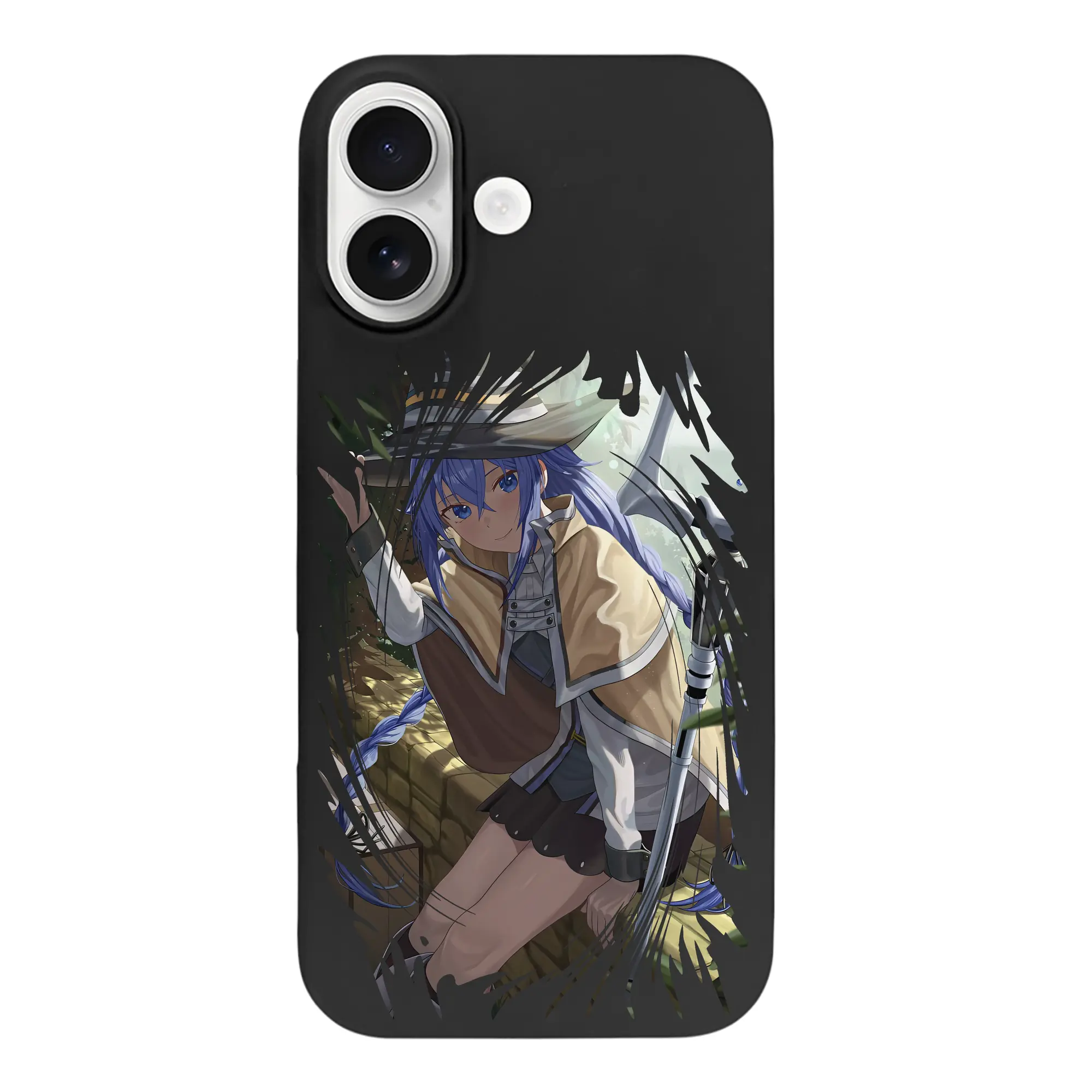 無職転生 グッズ,ロキシー・ミグルディア - iPhone 17 シリーズ シリコンケース 薄型 耐衝撃 指紋防止 ソフトタッチカバー 精密フィット 傷防止 保護ケース iPhone 17/17 Air/17 Pro/17 Pro Max 対応